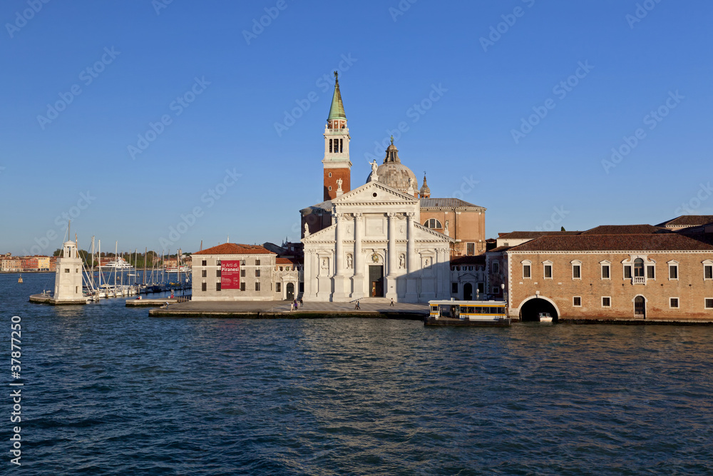 San Giorgio Maggiore Church and Bell Tower Grand Canal