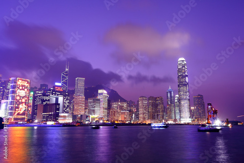 Hong Kong harbor view © leungchopan