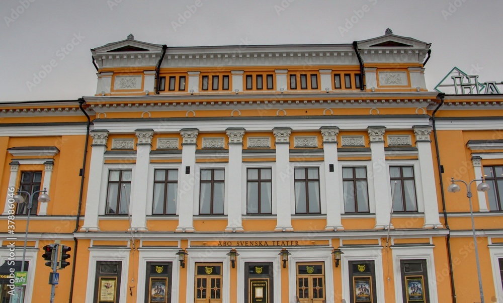 Fototapeta premium immeuble à helsinki