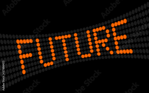 led lauftext future I