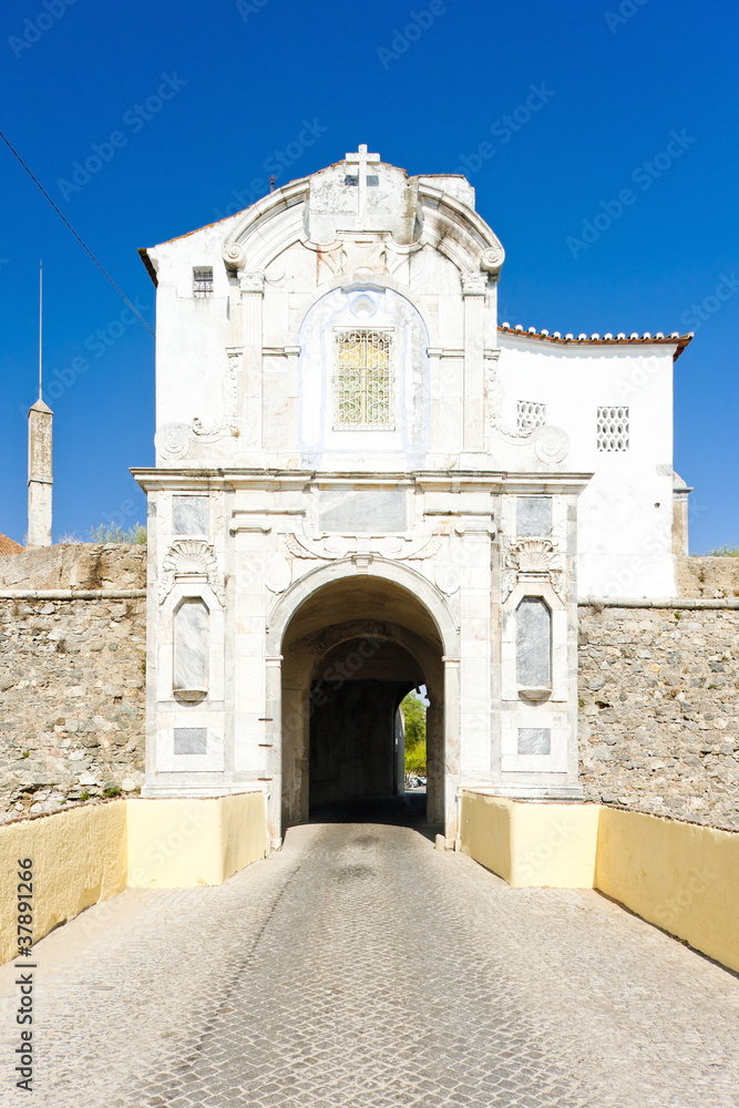 gateway to Elvas, Alentejo, Portugal
