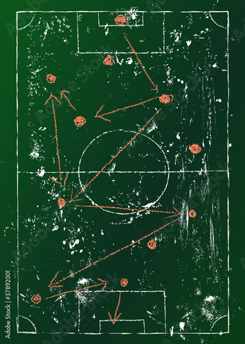 soccer tactics diagram,grungy