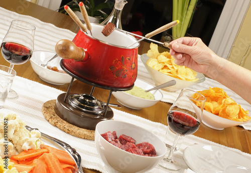 Fondue bourguignonne