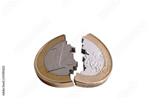 A broken euro