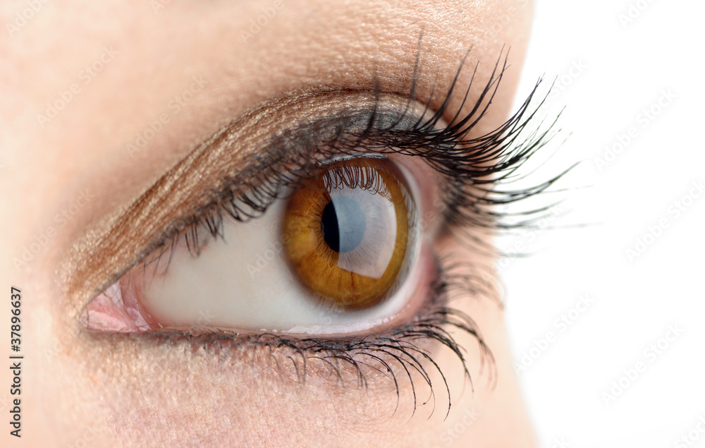 Naklejka premium Eye make-up