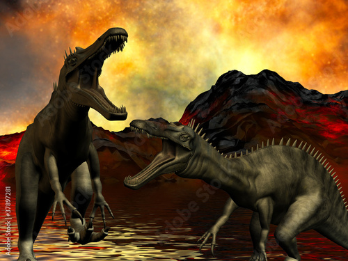 Dinosaur doomsday © satori