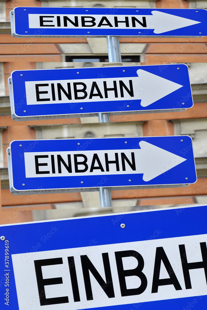 einbahnstraße