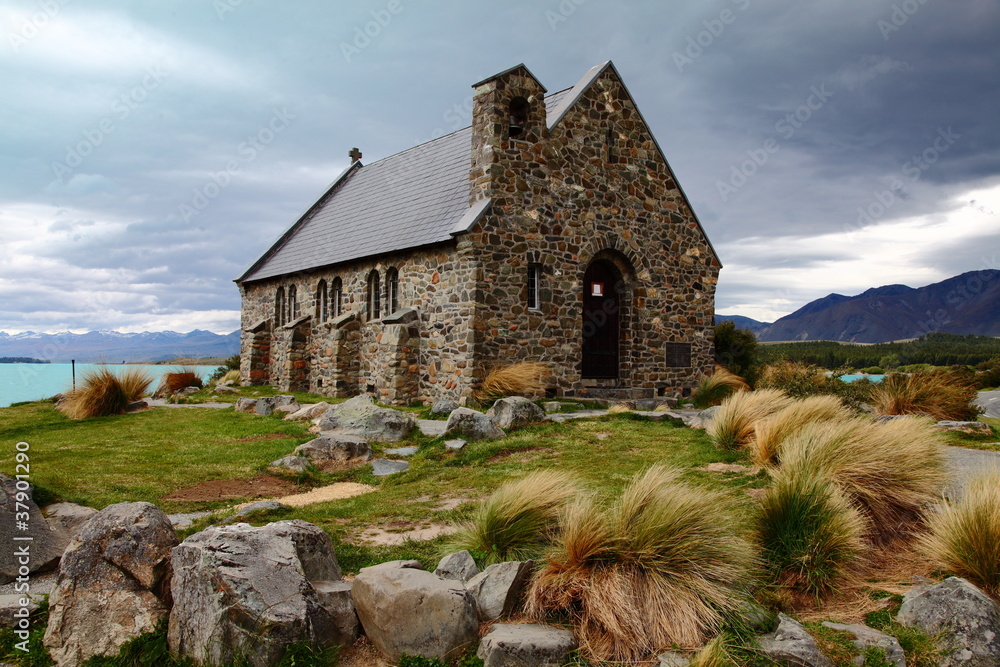Kirche bei Lake Tekapo Kirche bei Lake Tekapo