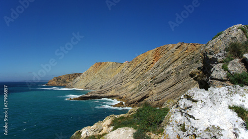 mountain landscape with water