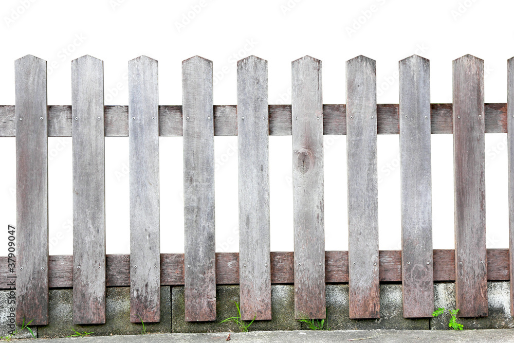 Old wood fence Old wood fence