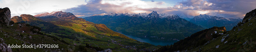 Alpenpanorama Walensee