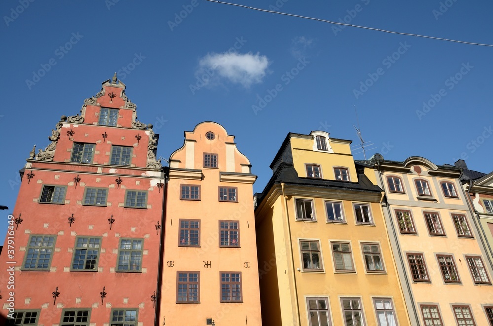 Old town of Stockholm, Sweden