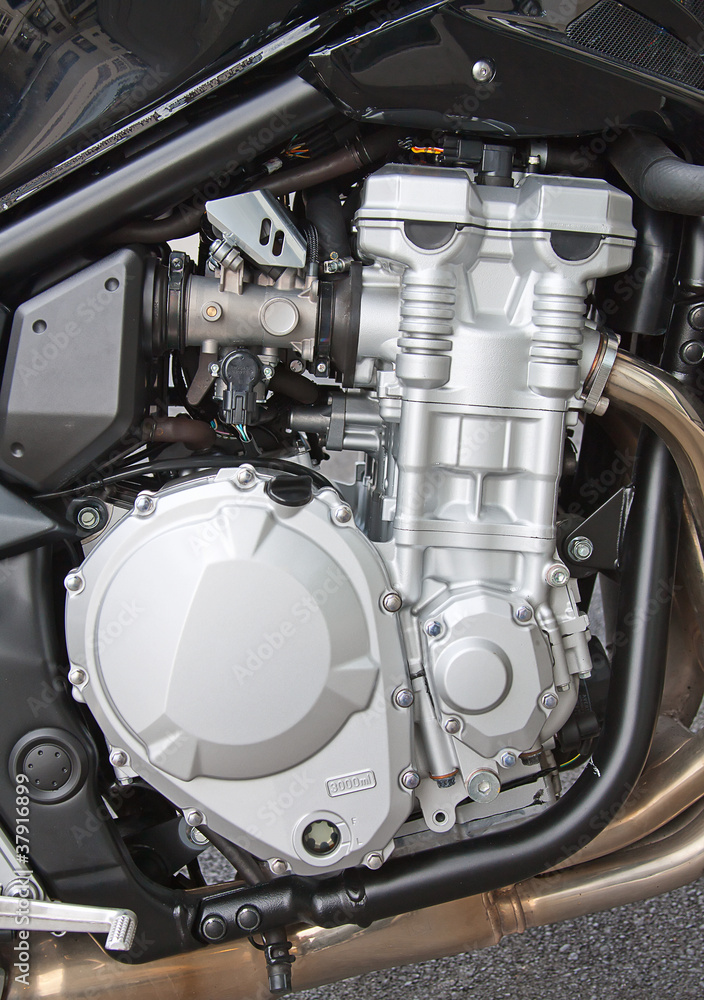 Obraz premium motorcycle engine