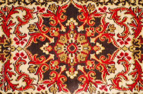 pattern wool carpet