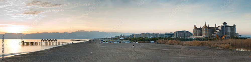 Obraz premium Dark Beach