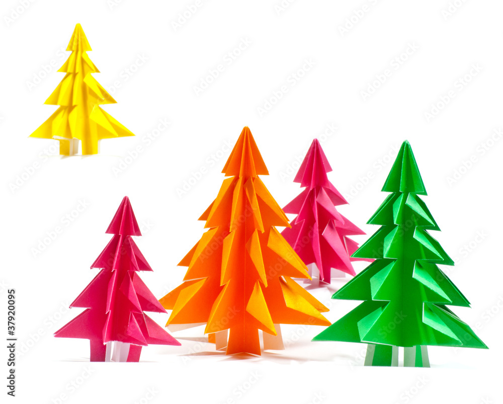Fototapeta premium Christmas trees