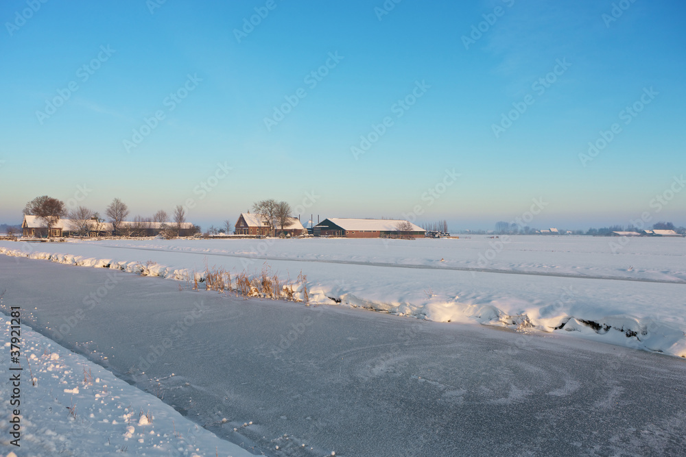 Frozen farm