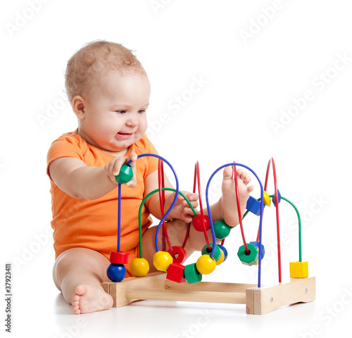 pretty baby with color educ...