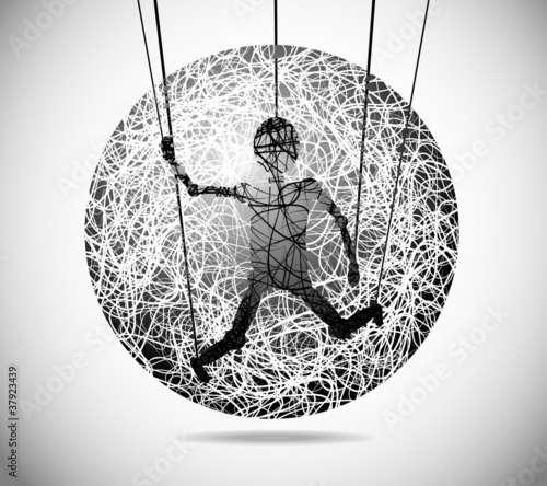 Magic abstract sphere