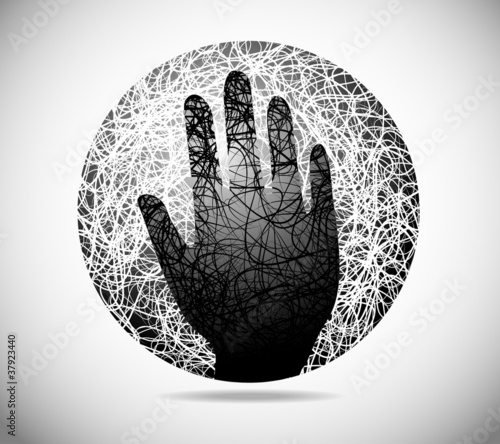 Magic abstract sphere