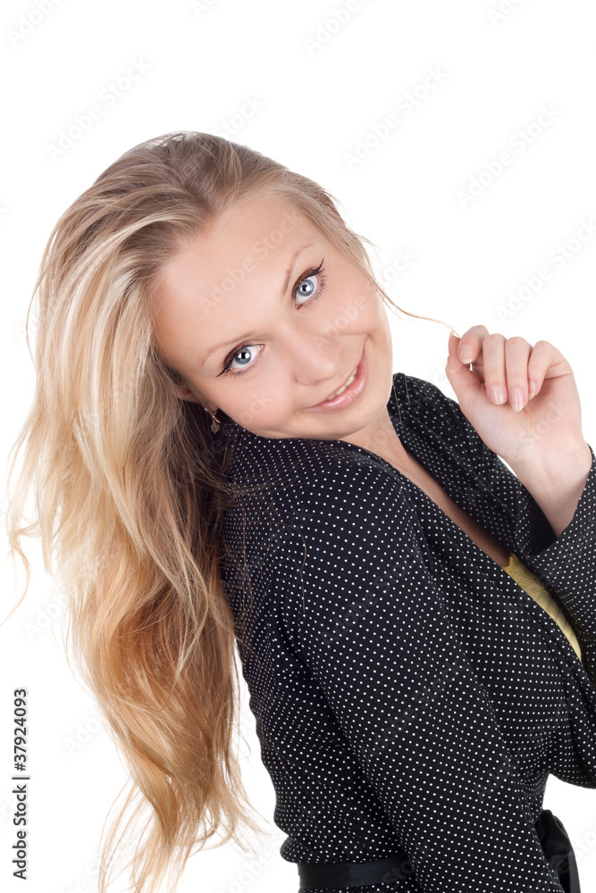 Naklejka premium Blonde