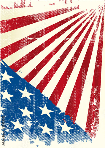 American grunge background