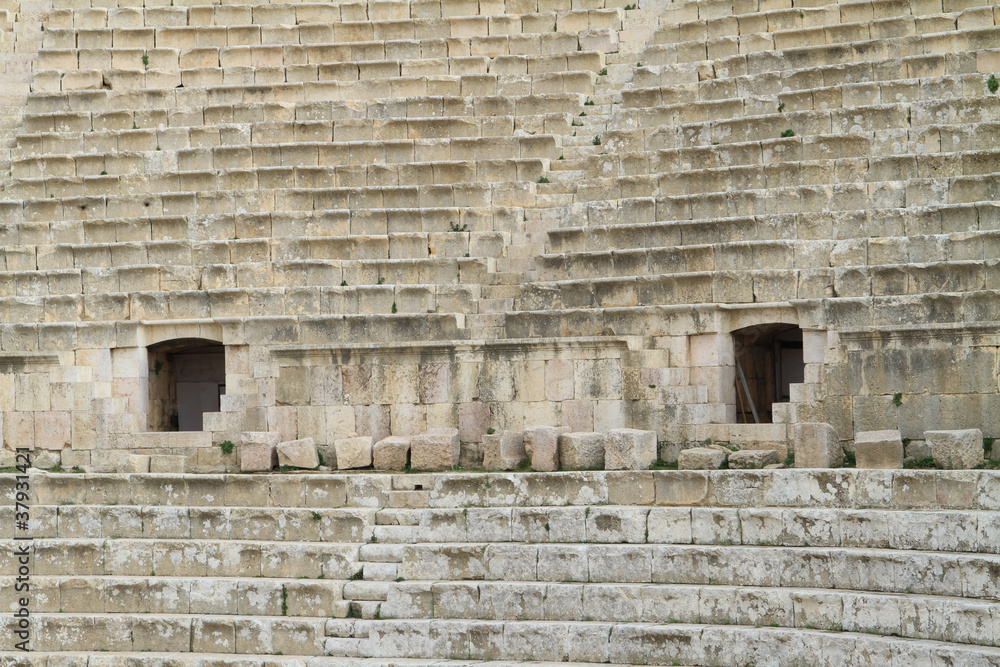 Fototapeta premium North Theatre,Jarash Jordan