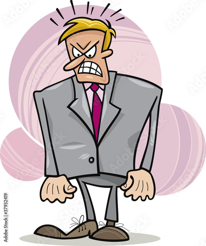 Angry boss