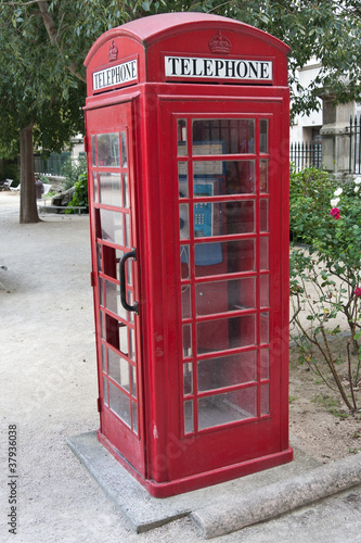 cabine téléphonique rouge © Unclesam