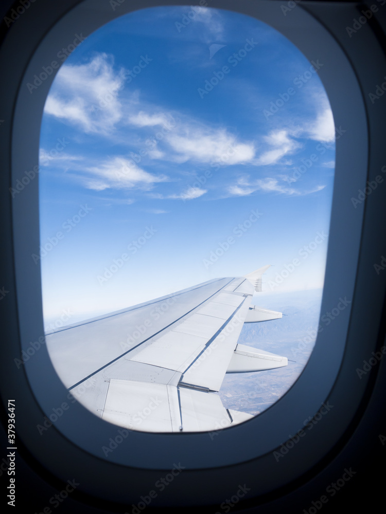 Looking out through the porthole Looking out through the porthole