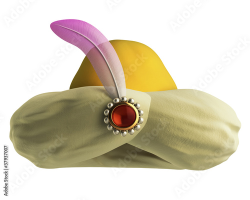 Fototapeta Yellow turban