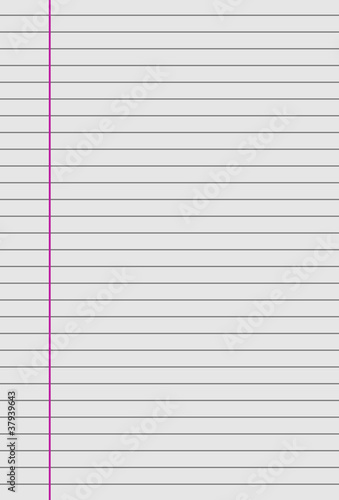 Obraz na plátně notebook paper.