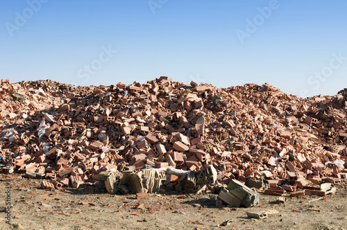 Landfill for disposal of construction waste