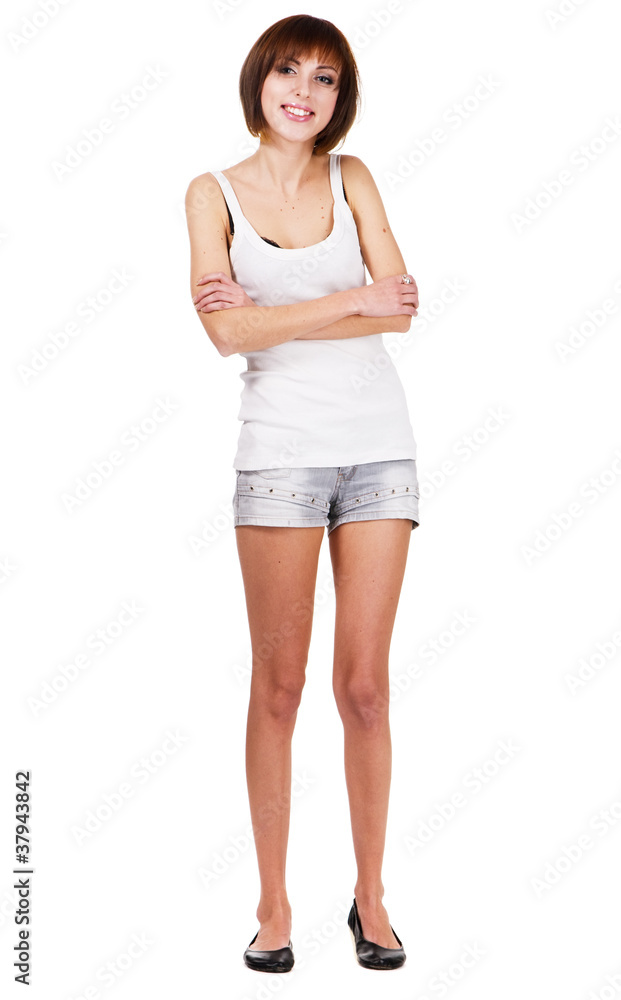 Beautiful woman studio portrait Beautiful woman studio portrait