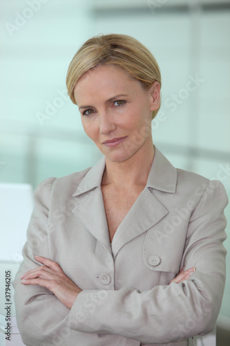 Bilde på lerret Portrait of a businesswoman