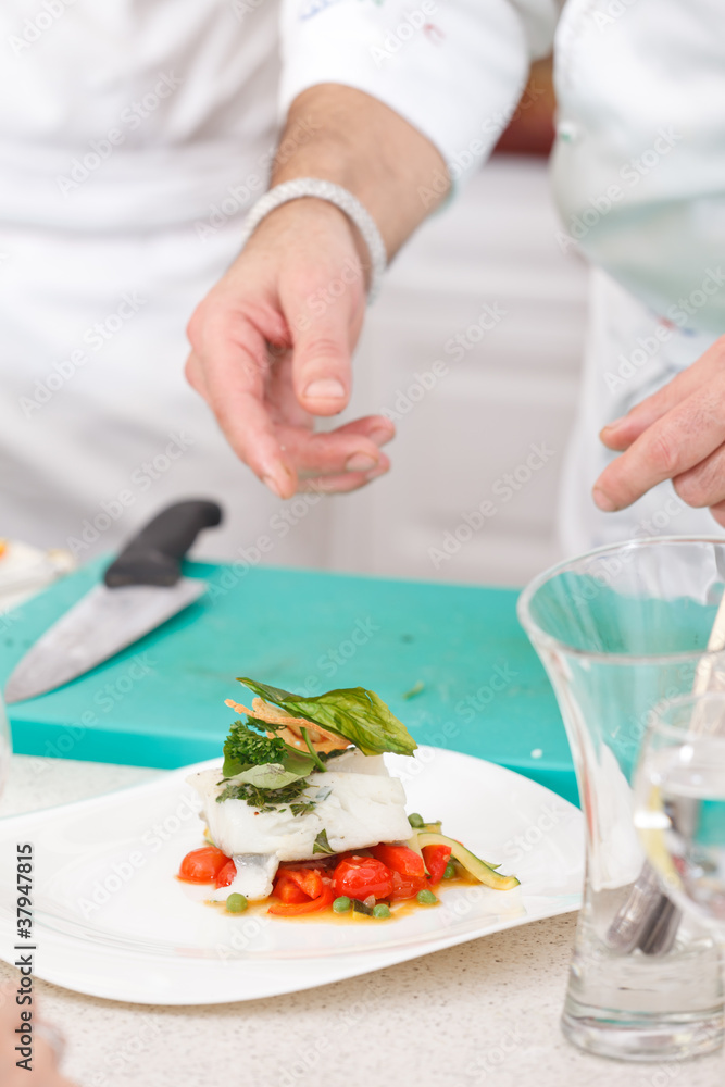 chef on the kitchen chef on the kitchen