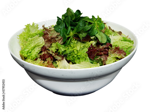 a bowl of leafy green vegetables