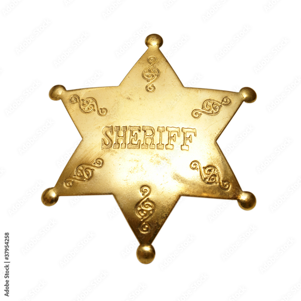 © Matthew Benoit - Sheriff Badge