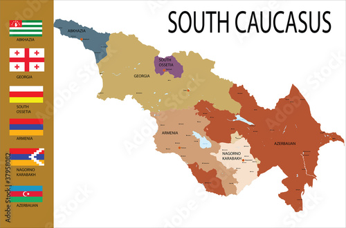 South caucasus.
