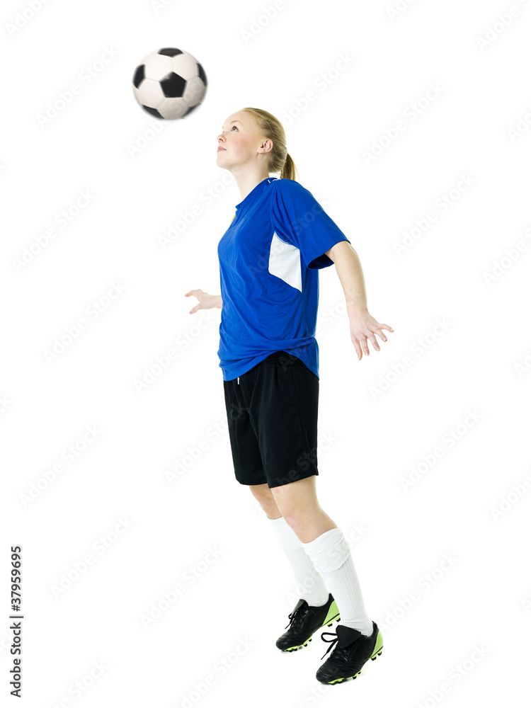 Soccer woman