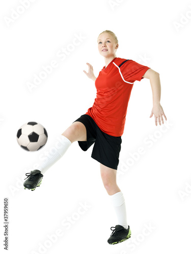 Soccer woman © gemenacom