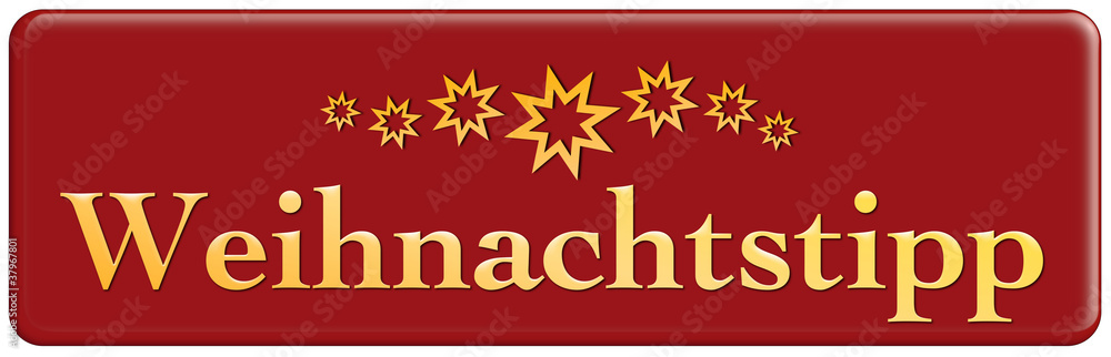Fototapeta premium Weihnachtstipp