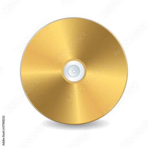 Golden compact disc