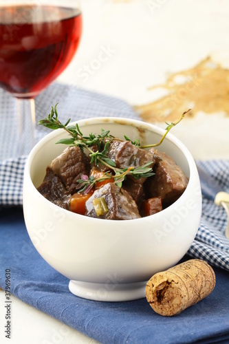 Boeuf bourguignon  - Traditional french beef goulash