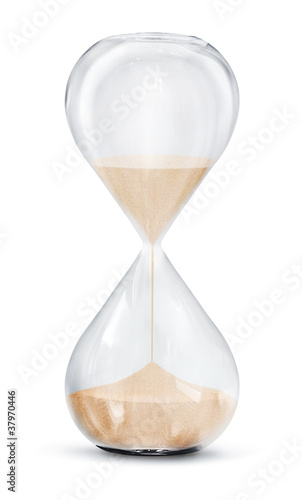 Sanduhr mit Globus