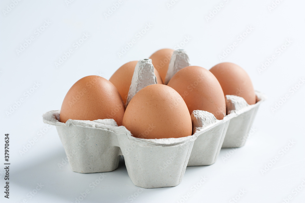 Egg box filled Egg box filled