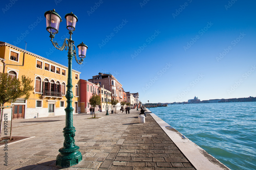 Giudecca Canal in Venice