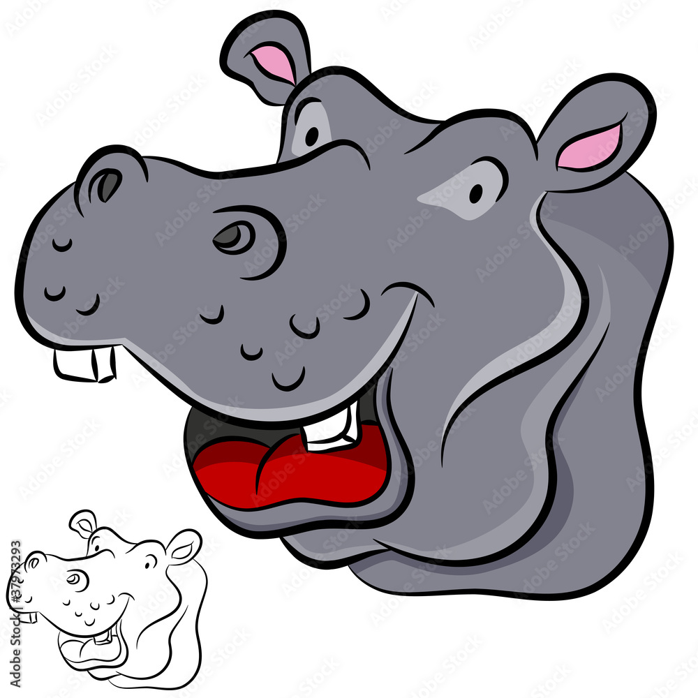 Obraz premium Hippopotamus