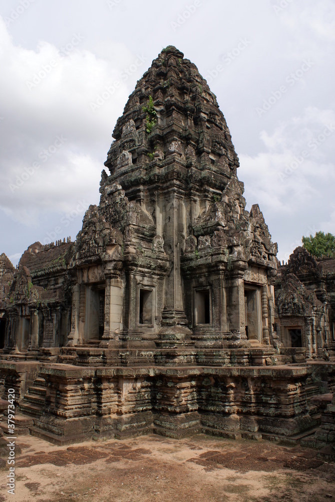 Ancient temple in Angkor wat, Cambodia