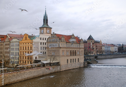 Stare Mesto (Old Town), (Prague, Czech Republic) in winter